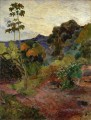 Paisaje de Martinica Paul Gauguin
